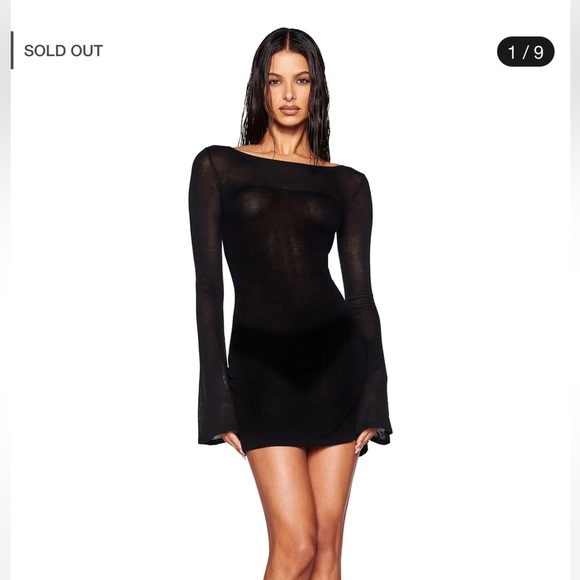 I.AM.GIA Violet Knit Dress - Picture 1 of 3
